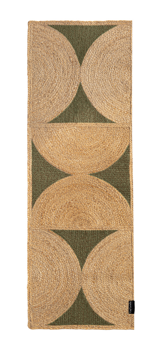 Χαλί Διαδρόμου Guy Laroche Mirage Olive 70X200