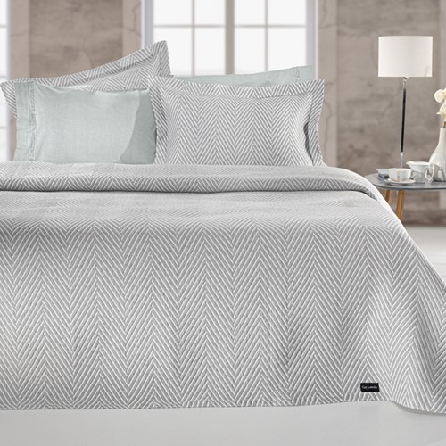 Κουβερτόριο Yπέρδιπλο Guy Laroche (Σετ) Vigo Silver 245X260