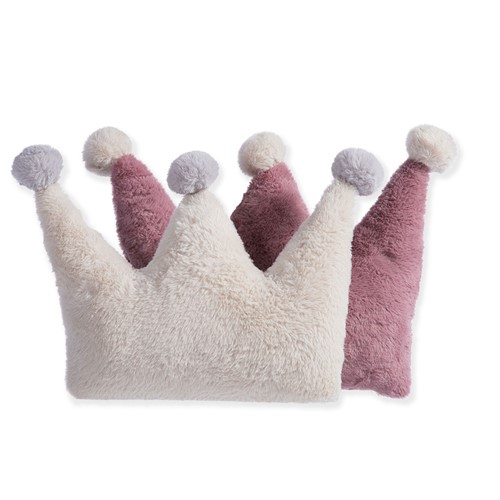 Βρεφικό Διακοσμητικό Μαξιλάρι Nef-Nef Baby Crown 40X27 Ecru