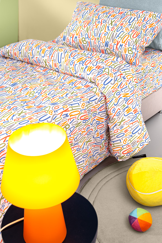 Παιδικά Σεντόνια Guy Laroche (Σετ) Letters Multi 160x250 