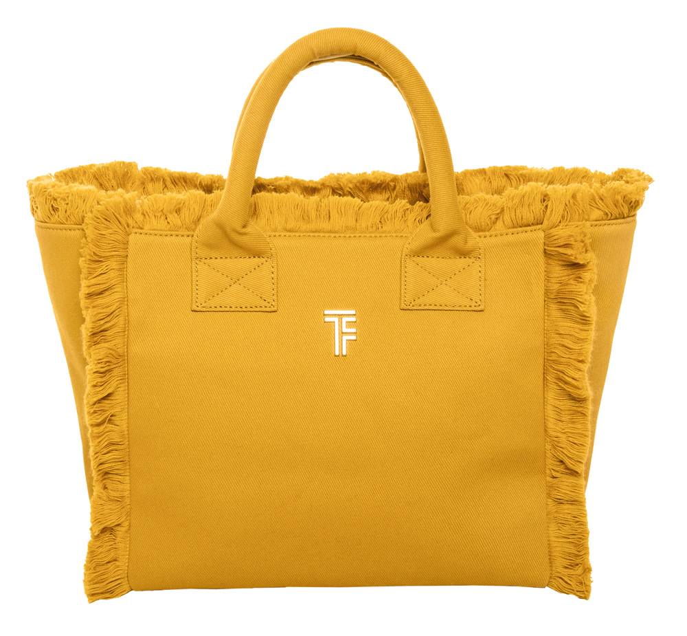Τσάντα Χειρός Θαλάσσης Feel & Touch Caribbean Mustard