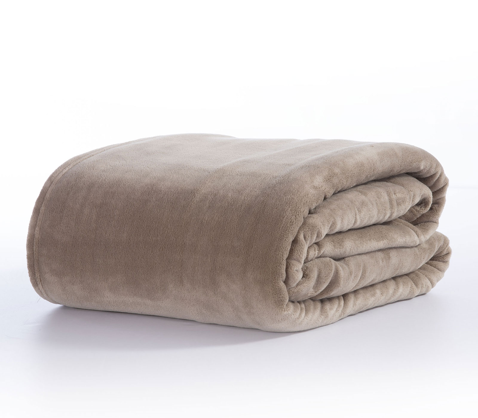 Κουβέρτα Fleece Nef-Nef Yπέρδιπλη 220Χ240 Cosy Beige