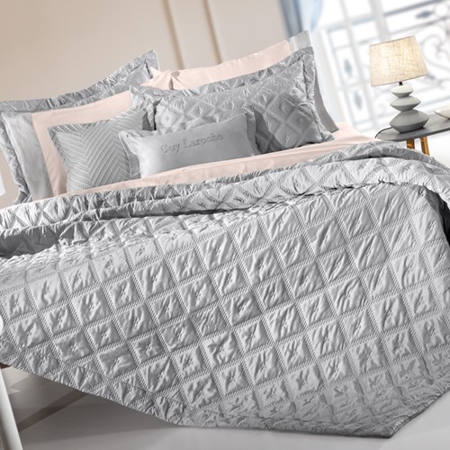 Κουβερλί Yπέρδιπλο Guy Laroche (Σετ) Fiera Silver 240X250