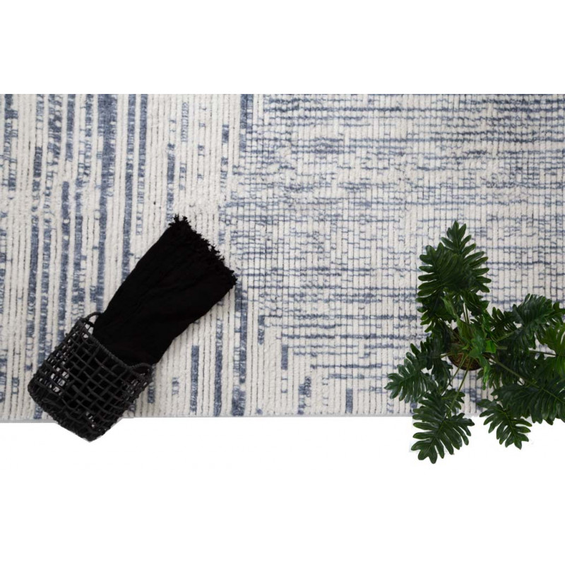 Χαλί Σαλονιού Iris 422 Cream Blue Royal Carpet 160Χ230