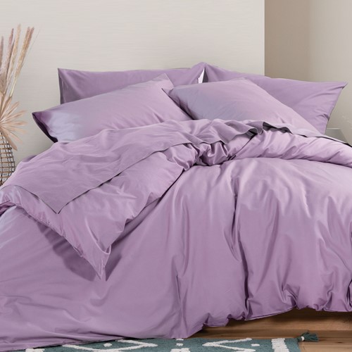 Παπλωματοθήκη Υπέρδιπλη Nef-Nef Homeware Basic-22 Lavender 230X240