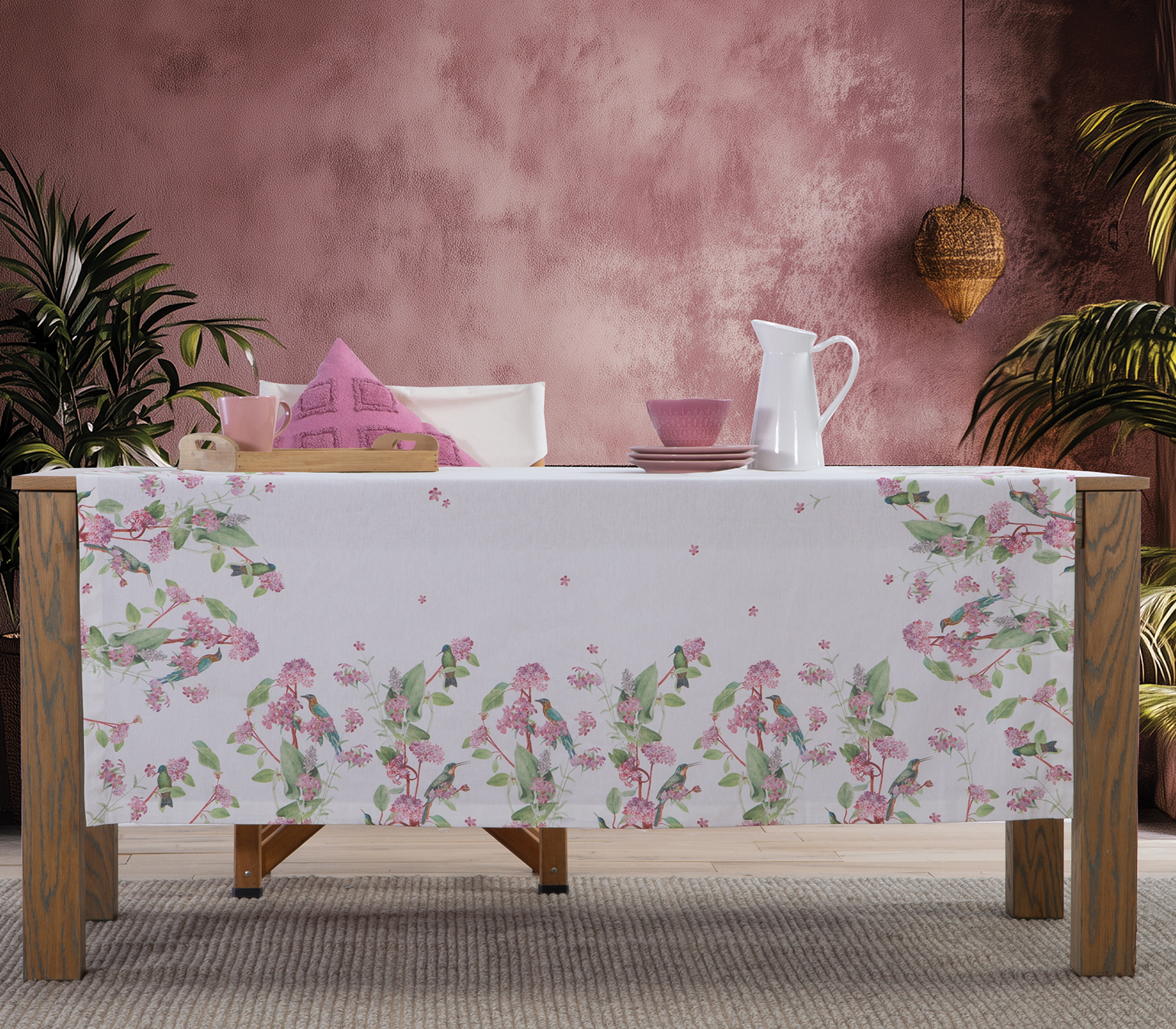 Τραπεζομάντηλο Nef-Nef Homeware Dream on 140x180 Ecru 