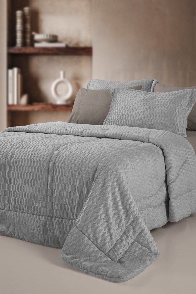 Πάπλωμα Μονό Guy Laroche Gali Grey 160x240