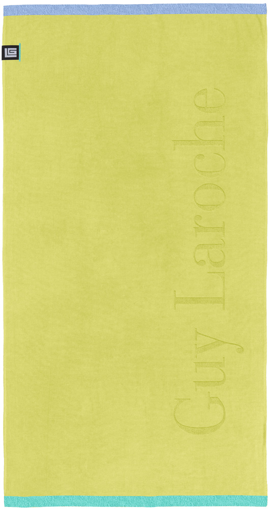 Πετσέτα Θαλάσσης Guy Laroche Double Lime 90x180 