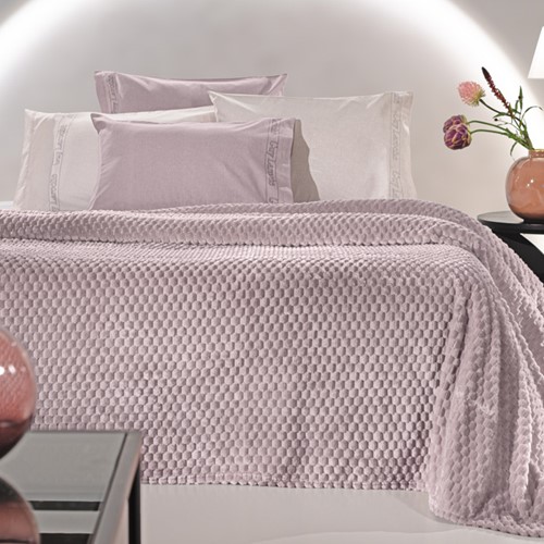 Κουβέρτα Υπέρδιπλη Guy Laroche Smoothie 220x240 Melanze