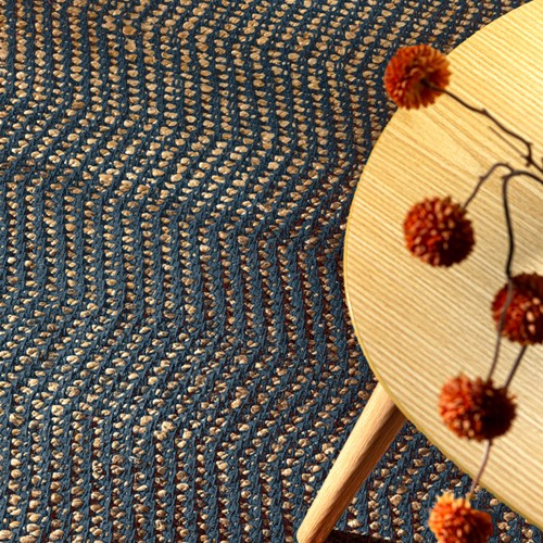 Χαλί Σαλονιού Guy Laroche Zigk Zagk Marine 140X200