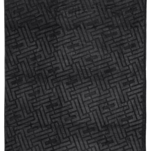 Πετσέτα Θαλάσσης Feel&Touch Icon Black 90X170