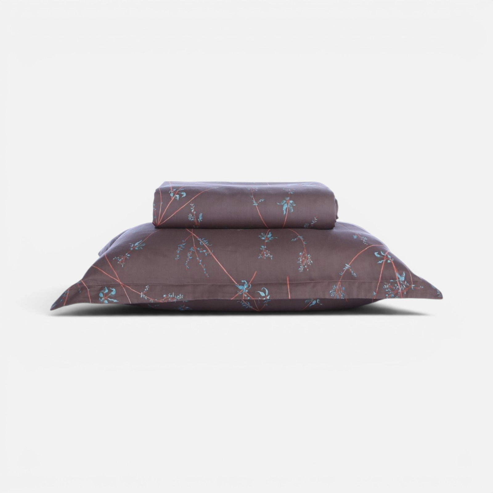 Υπέρδιπλη ΠαπλωματοθήκηNef-Nef Homeware (Σετ) Βαμβακοσατέν Elements Desirous 240x230 Deep Taupe