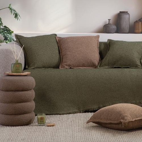 Ριχτάρι Πολυθρόνας Nef-Nef Homeware Brooklyn 25 170X180 Green