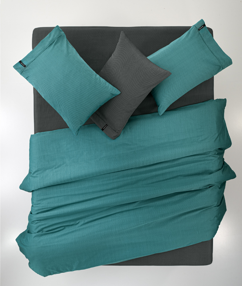 Σεντόνι Υπεδιπλο Guy Laroche Minimal Petrol 240X270