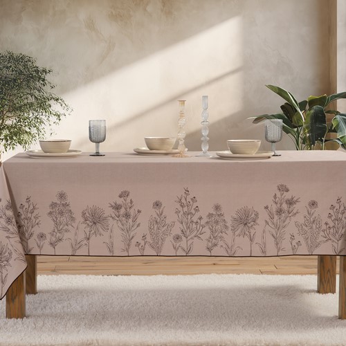 Τραπεζομάντηλο Nef-Nef Homeware Kerkynia 140x180 Brown