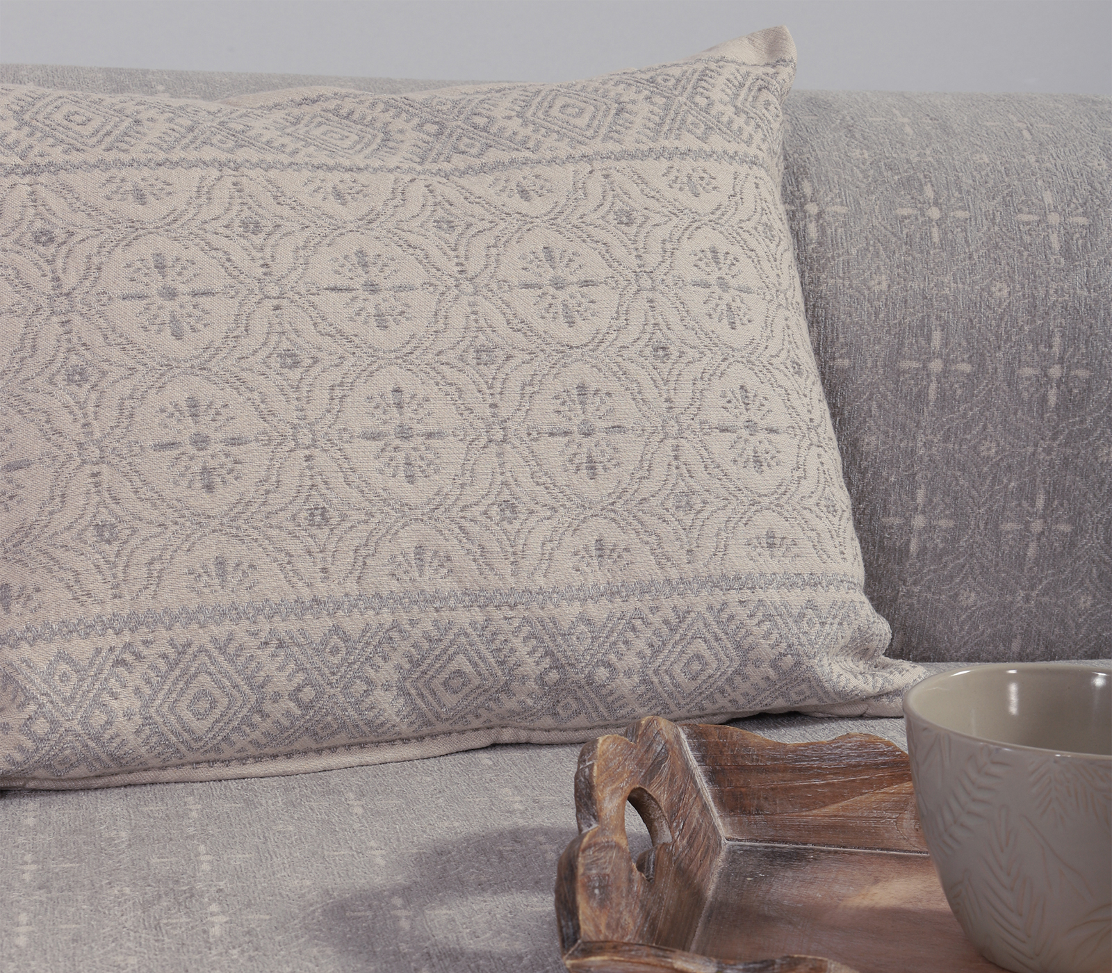 Διακοσμητικό Μαξιλάρι Nef-Nef Homeware Jeneria 40x45 Grey