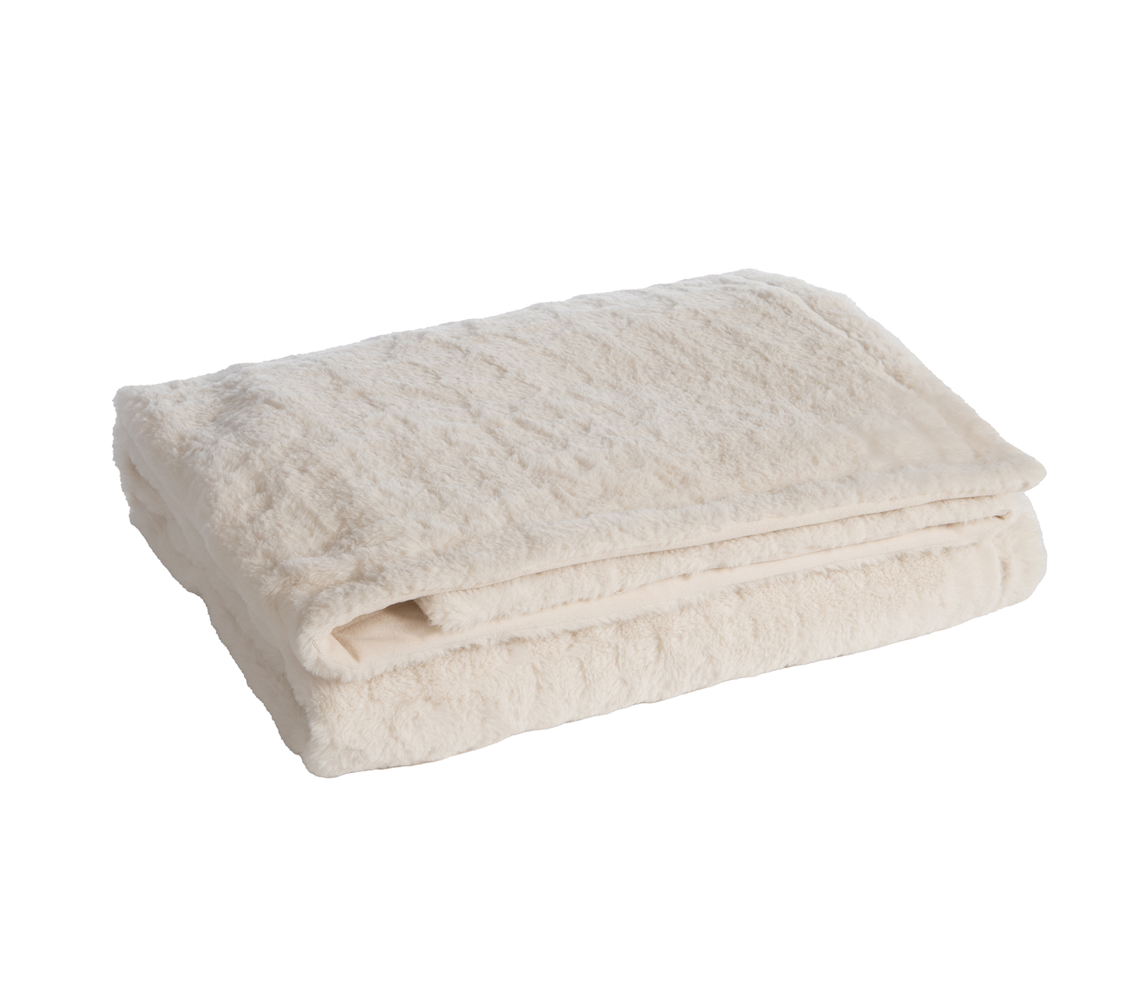 Ριχτάρι Πολυθρόνας Nef-Nef Homeware Mentor 130x180 Ecru