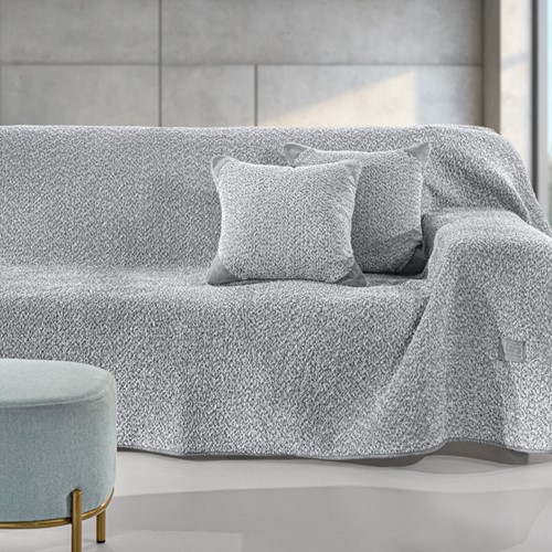 Ριχτάρι Πολυθρόνας Guy Laroche Lama Silver 170x150