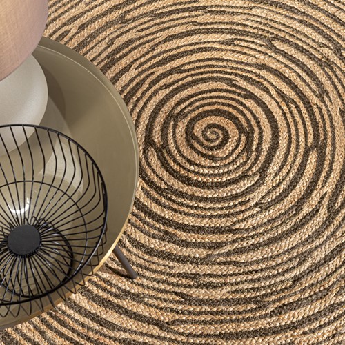 Χαλί Σαλονιού Guy Laroche Floral Choco 110 Round