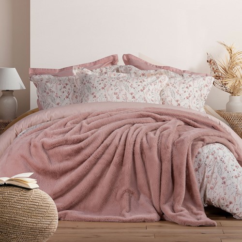 Κουβέρτα Γούνινη Nef-Nef Υπέρδιπλη 240Χ220 Warmer Pink