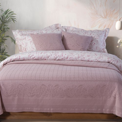 Κουβέρτα Υπέρδιπλη Nef-Nef Homeware Mirelle 230X250 Purple