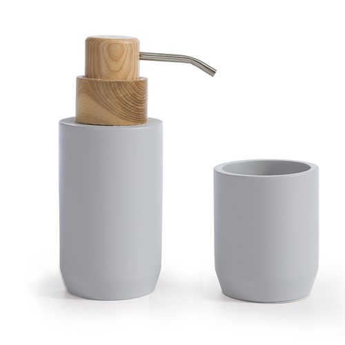 Ποτήρι Μπάνιου Nef-Nef Homeware Feran Grey