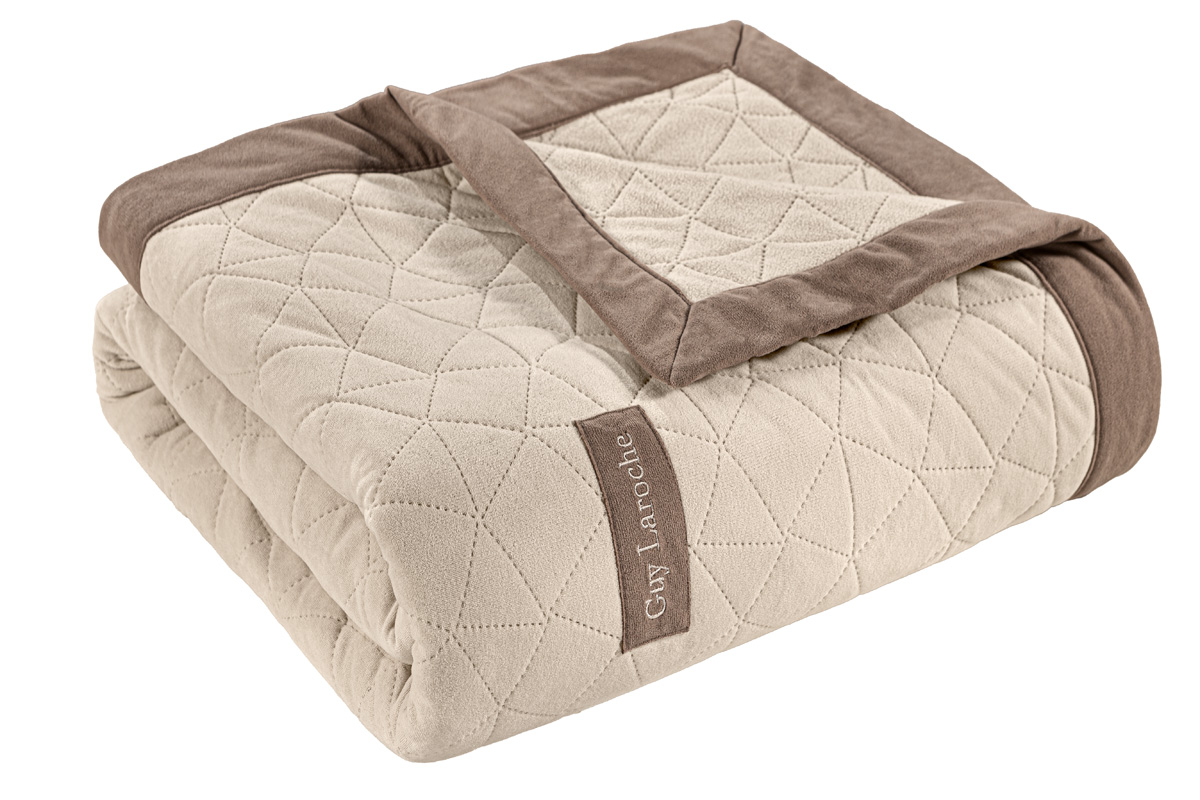 Ριχτάρι Τριθεσίου Guy Laroche Avalon Cream 170x300 + Μαξιλάρι 45X45+3 