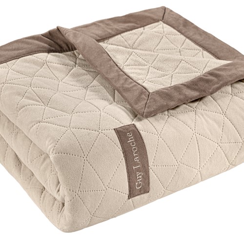 Ριχτάρι Τριθεσίου Guy Laroche Avalon Cream 170x300 + Μαξιλάρι 45X45+3