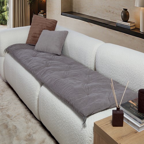 Ανώστρωμα Καναπέ Nef-Nef Homeware Eriete 70x180 Grey