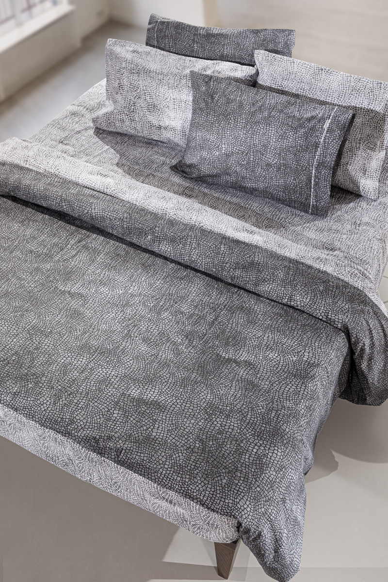 Σεντόνια Υπέρδιπλα Guy Laroche (Σετ) Safari με λάστιχο Anthracite 170X200+32