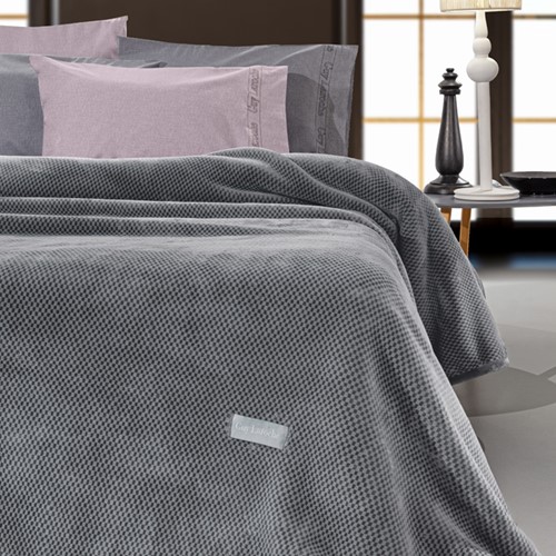 Κουβέρτα Υπέρδιπλη Guy Laroche Cheval 220x240 Silver