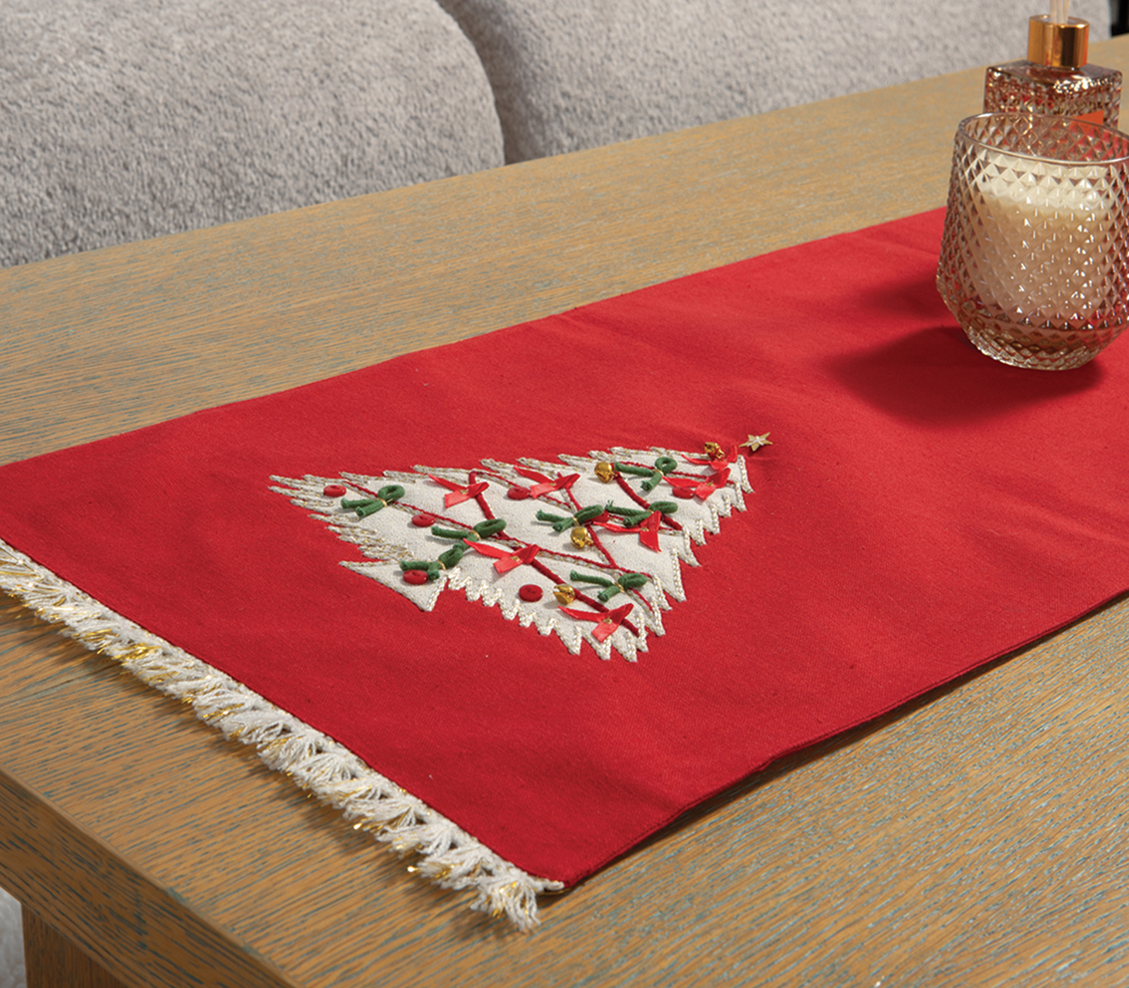 ΧΡΙΣΤΟΥΓΕΝΝΙΑΤΙΚΗ ΤΡΑΒΕΡΣΑ CHRISTMAS DECO 33X150 NEF-NEF HOMEWARE