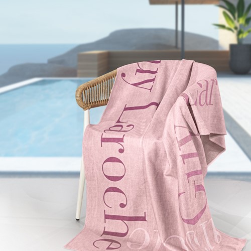 Πετσέτα Θαλάσσης Guy Laroche Velour Printed 2501 03 100X175