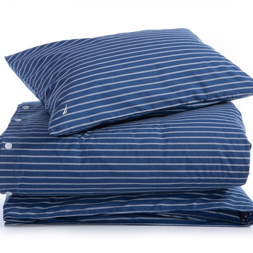 Παπλωματοθήκη Υπέρδιπλη Nef-Nef Homeware (Σετ) Nau Coast 240X220 Τrue Navy