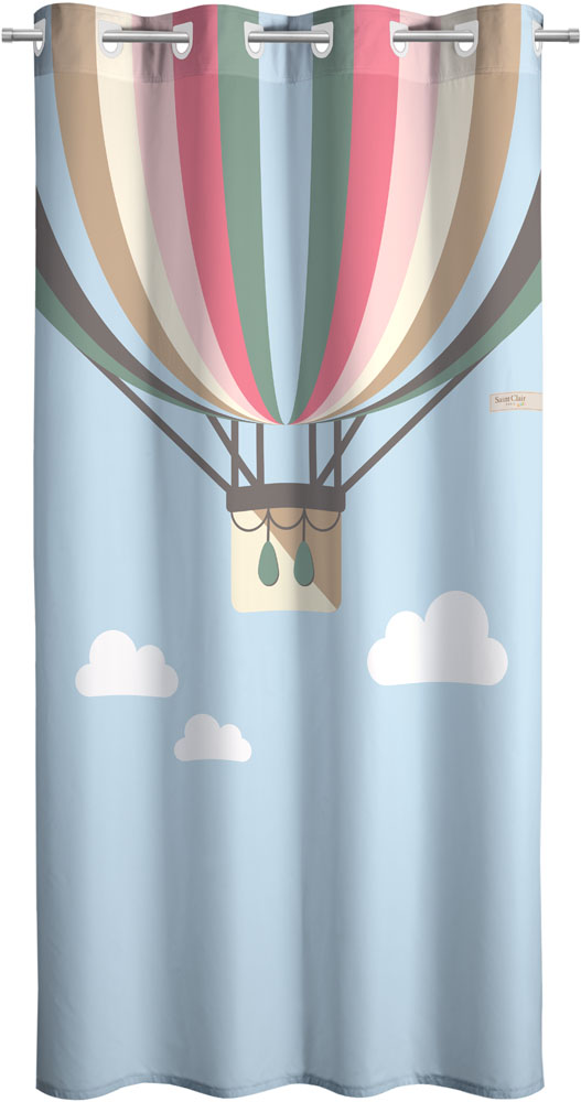 Κουρτίνα Με Τρουκς Saint Clair Soft-Touch Balloons 160X240