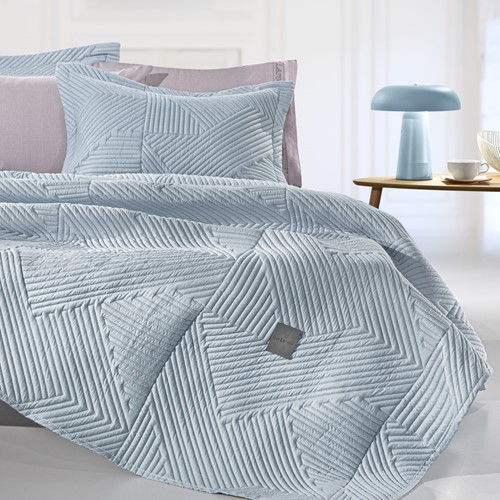 Κουβερλί Ημίδιπλο Guy Laroche (Σετ) Ziana Denim 180X240