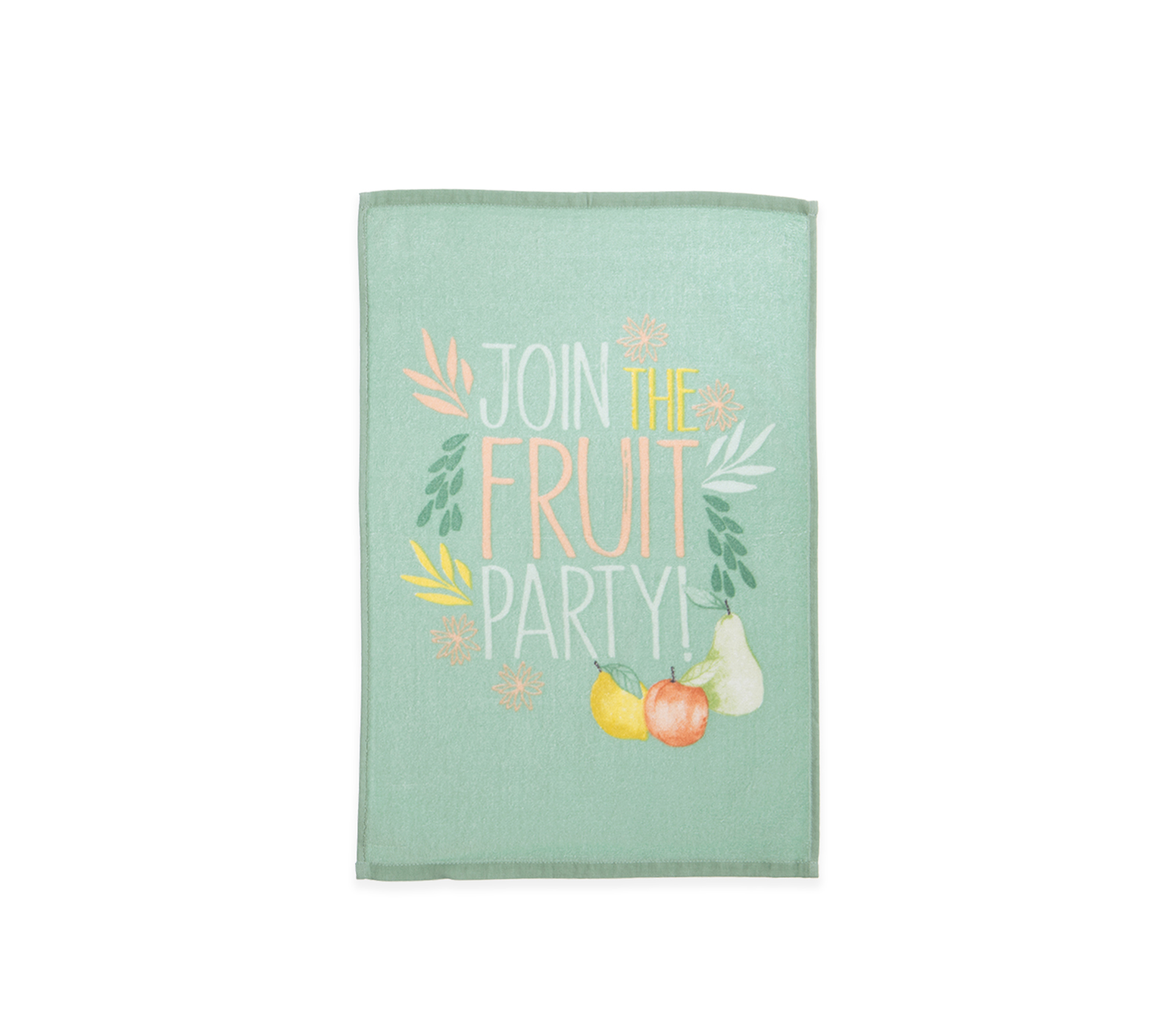 Ποτηρόπανο Βελουτέ Nef-Nef Homeware Fruit Party  40x60 Green