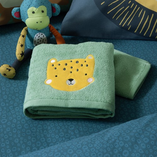 Παιδικές Πετσέτες Nef-Nef Homeware (2τμχ) Jungle Mania Pistachio