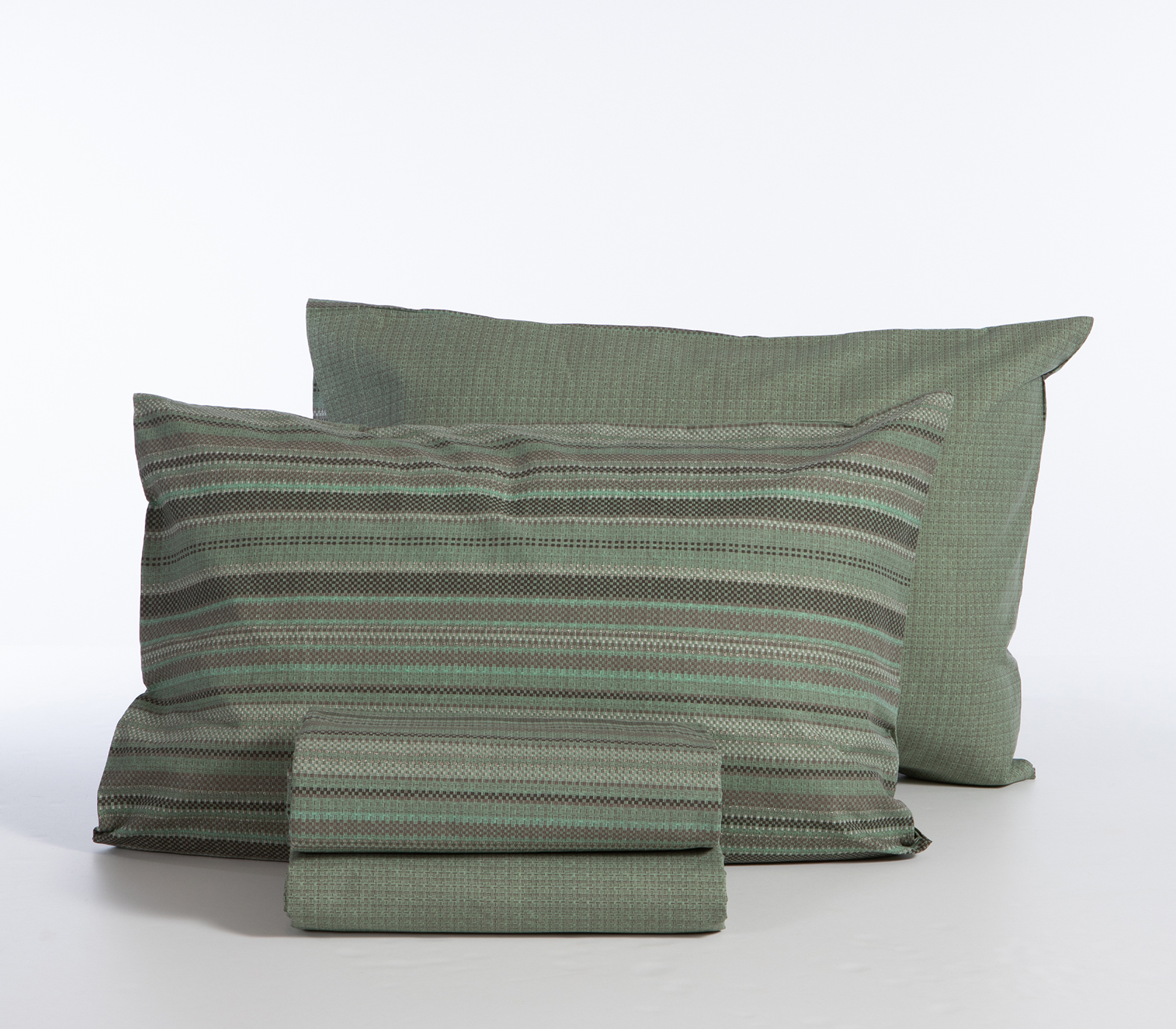 Σεντόνια Διπλά Nef-Nef Homeware Degree 200Χ270 Green