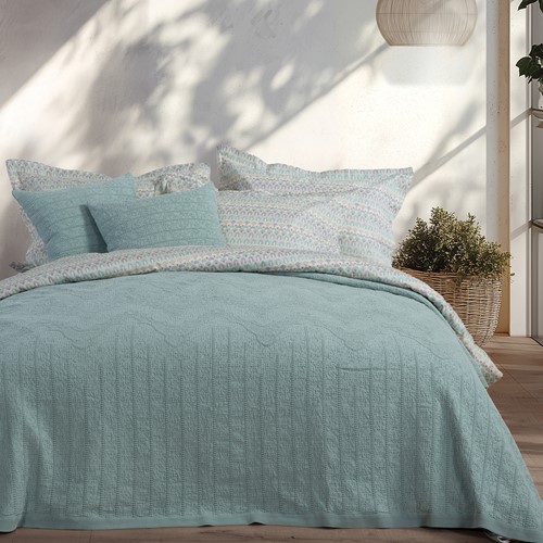Κουβέρτα Υπέρδιπλη Nef-Nef Homeware Starige 230X250 Aqua