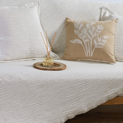 Ριχτάρι Διθεσίου Nef-Nef Homeware Zebra 170X250 Ecru