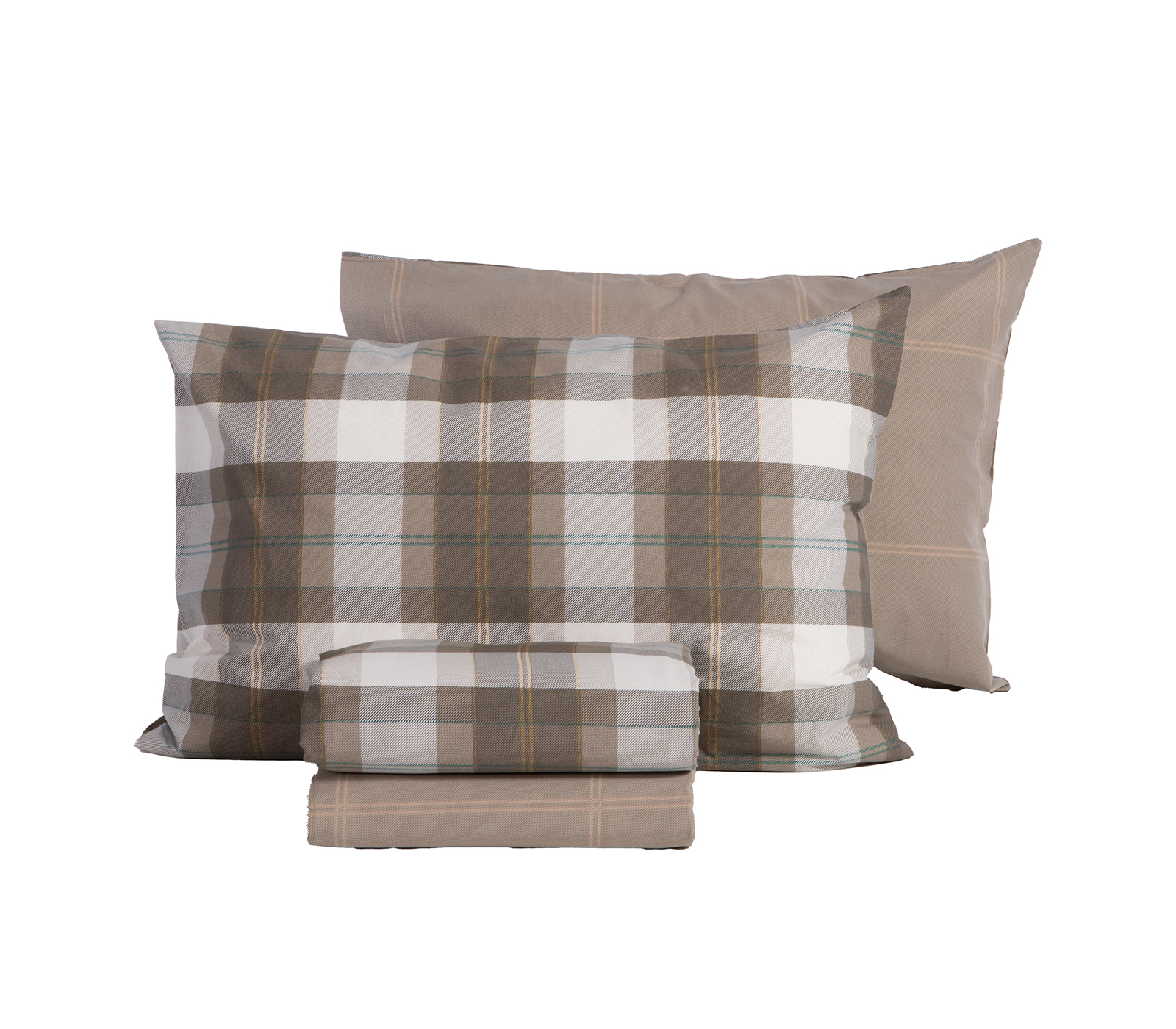 Σεντόνια Μονά Nef-Nef Homeware με λάστιχο 170x270 Racket Golden Brown