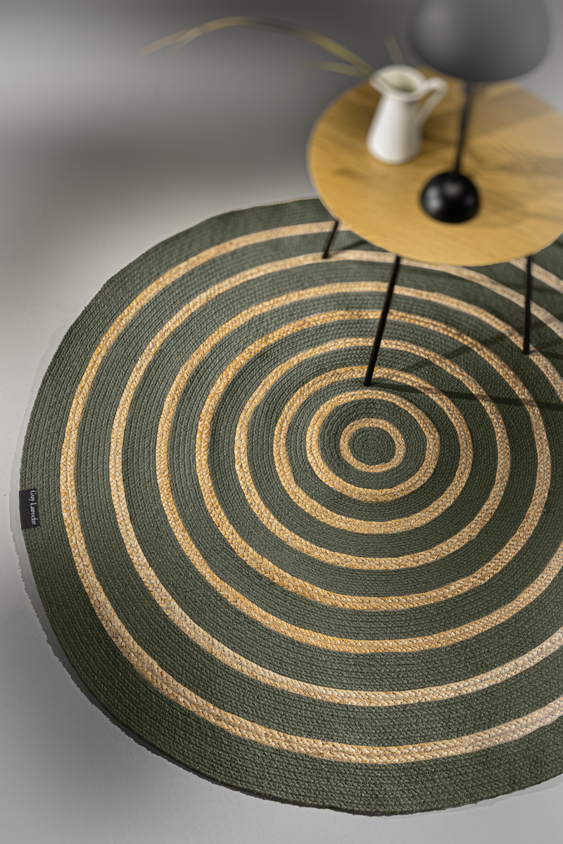 Χαλί Σαλονιού Guy Laroche Maya Olive 150 Round