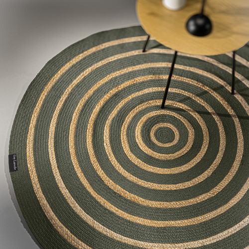 Χαλί Σαλονιού Guy Laroche Maya Olive 150 Round