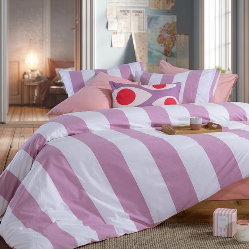 Σεντόνια Μονά Nef-Nef Homeware (Σετ) Casual Vertia 170x270 Mauve
