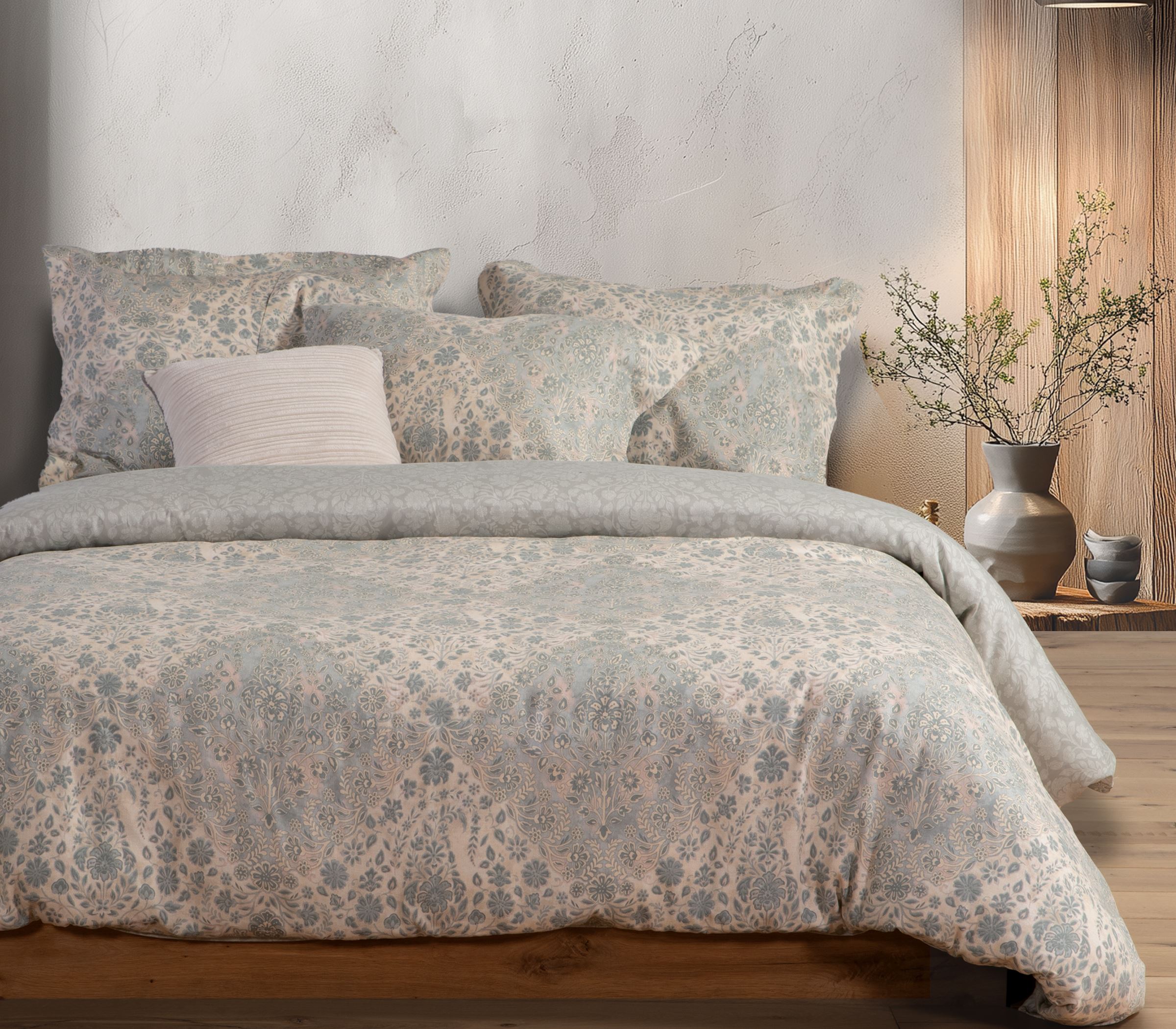 Πάπλωμα Υπέρδιπλο Βαμβακοσατέν Nef-Nef Homeware Demand 240x230 Lilac