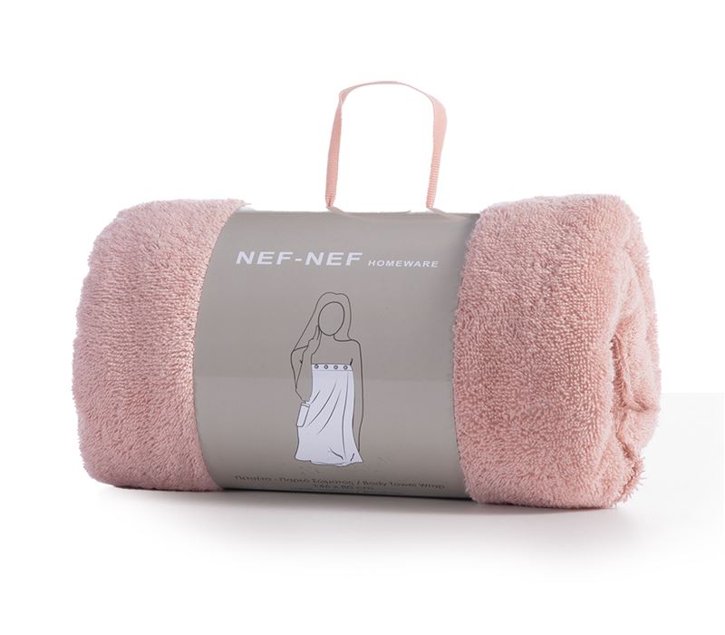 Πετσέτα Παρεό Nef-Nef Sandy 146Χ80 Pink
