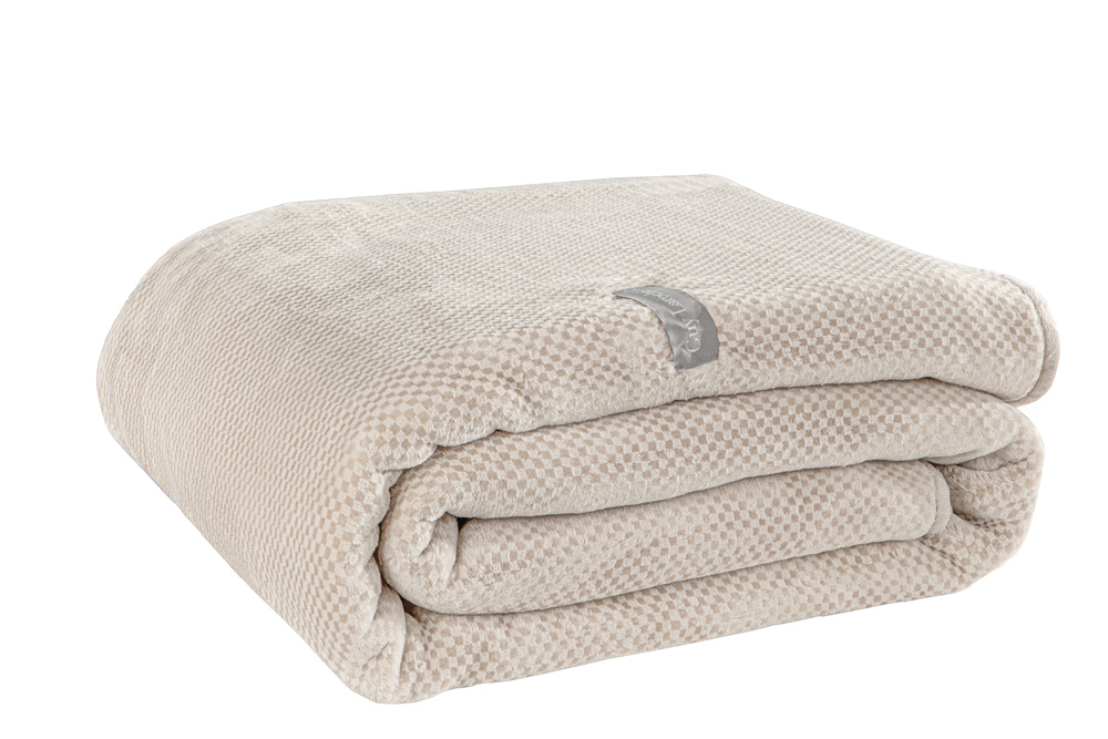 Κουβέρτα Μονή Guy Laroche Cheval 160X220 Perla