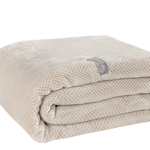 Κουβέρτα Μονή Guy Laroche Cheval 160X220 Perla