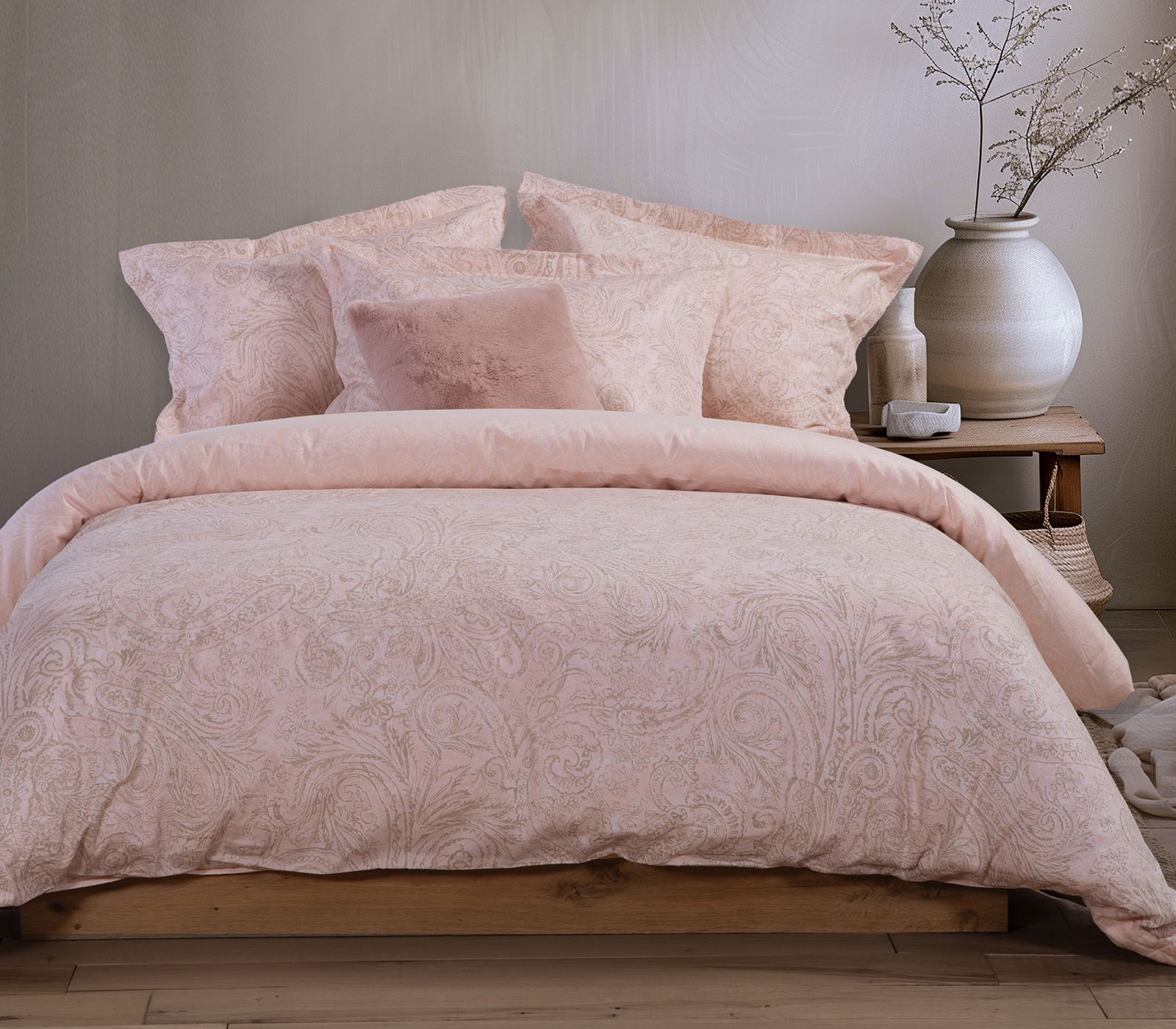 Σεντόνια Υπερδιπλα Nef-Nef Homeware (Σετ) Lilard 240X270 Lilac